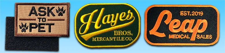 custom embroidered patches