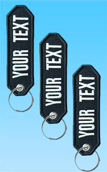Custom Embroidered Keychains Mobile 3