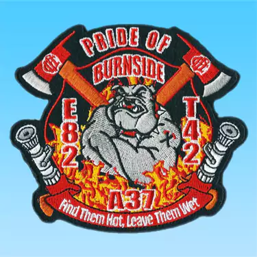 custom firefighter patches