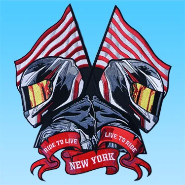 custom motorcycle patches