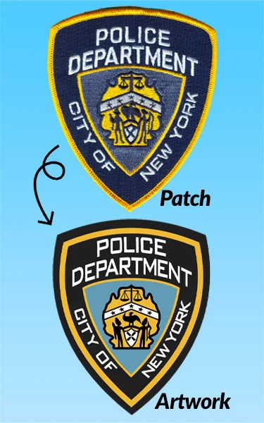 custom police patches