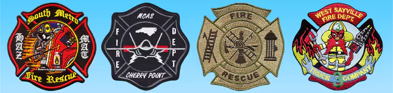 Custom Firefighter Patches